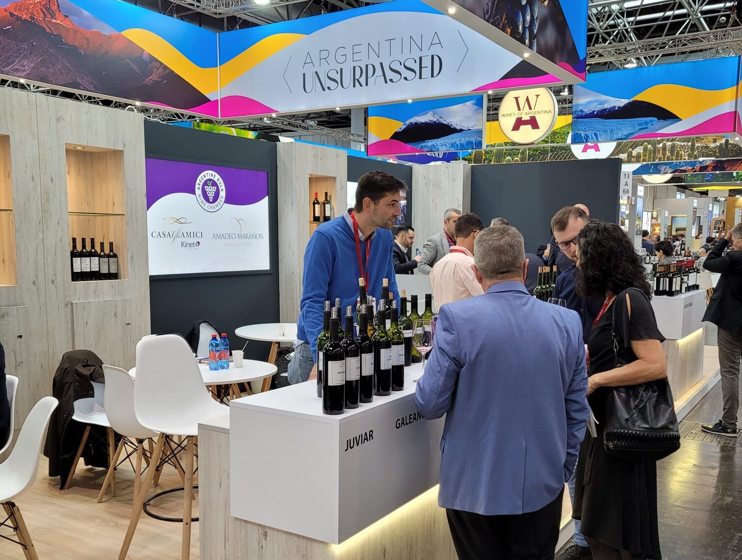 Argentina presente en la feria de vinos a granel más importante del mundo