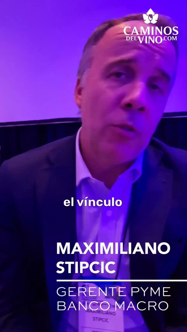 El vínculo de @bancomacro con la industria vitivinícola.

Maximiliano Stipcic - Gerente PYME Banco Macro.